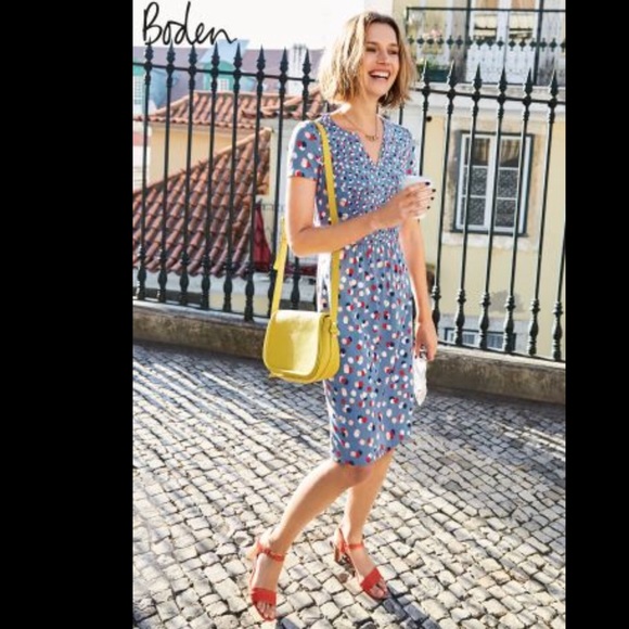 boden blossom jersey dress